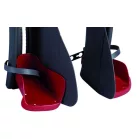 Bellelli B-One Clamp bicikliülés 22 kg-ig silver színben