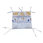 Mama Kiddies Sofie Dreams zsebes tároló macis mintával kék színben - classic edition