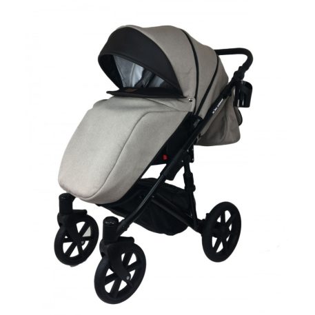 Mama Kiddies Luna Corona 3az1-ben babakocsi kiegészítőkkel bézs-barna színben + ajándék