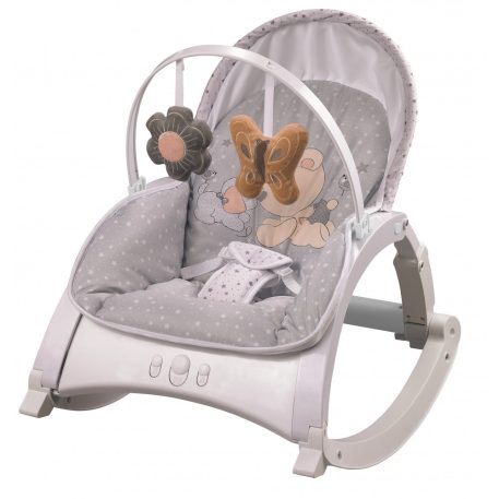 Lorelli Enjoy rezgő-zenélő pihenőszék - Za Za Grey