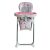 Mama Kiddies ProComfort NewLine multifunkčná jedálenská stolička ružová so vzorom hviezdičiek + Darček 