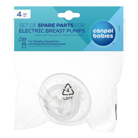 Canpol babies Pótalkatrész szett Take&Go és ExpressCare mellszívókhoz 4db