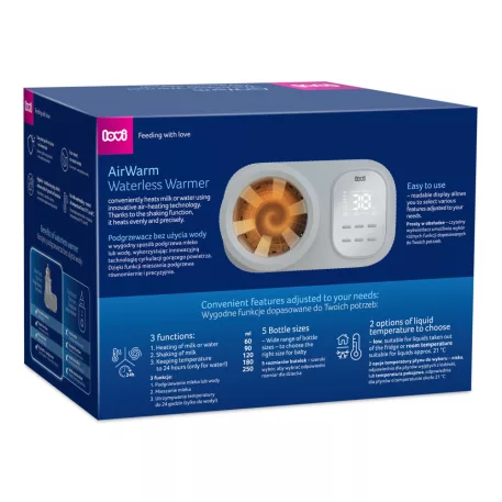 LOVI AirWarm cumisüveg melegítő