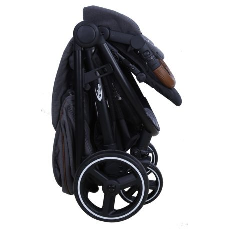 Mama Kiddies Nana 3az1-ben multifunkciós babakocsi kiegészítőkkel antracit színben + Ajándék