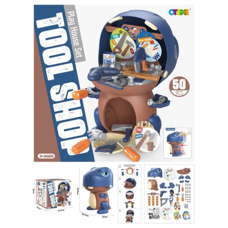 42 részes Dínó formájú barkács készlet