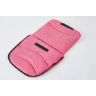 Detský kombinovaný kočík Mama Kiddies Moon Pink: 2 v1 s doplnkami v ružovej farbe