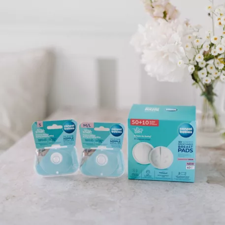 Canpol babies EasyStart szilikon bimbóvédő 2 db S méret