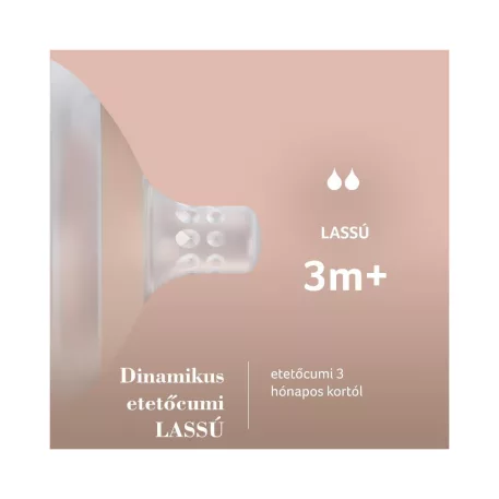 LOVI MAMMAFEEL Dinamikus etetőcumi 3hó+ 1db lassú