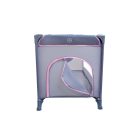 Baby Mix sivá cestovná postieľka s jednorožcom + darček sieťka proti hmyzu