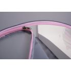 Baby Mix sivá cestovná postieľka s jednorožcom + darček sieťka proti hmyzu