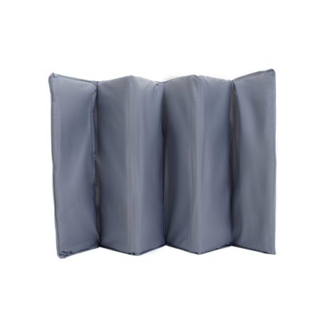 Baby Mix sivá cestovná postieľka s jednorožcom + darček sieťka proti hmyzu