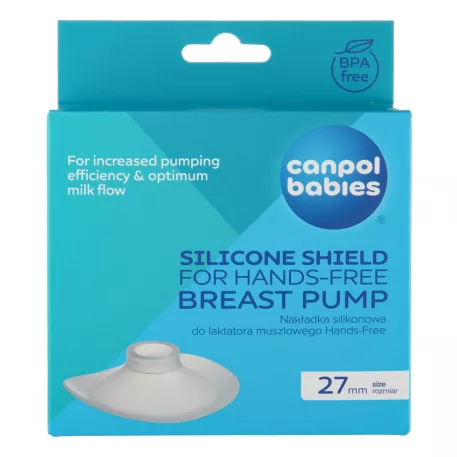 Canpol babies Szilikon tölcsér Hands-Free kéz nélküli mellszívóhoz 27mm