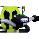 FUN BIKE háromkerekű full extrás multifunkciós tricikli - zöld színben