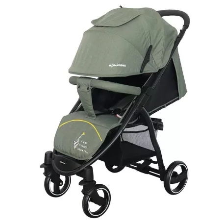 Mama Kiddies Aqua sport babakocsi zöld színben ajándék lábzsákkal és esővédővel