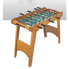   Mama Kiddies Pro Soccer Game – Klasszikus Fa Csocsóasztal Lábakkal (90 cm)