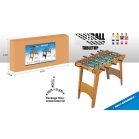 Mama Kiddies Pro Soccer Game – Klasszikus Fa Csocsóasztal Lábakkal (90 cm)