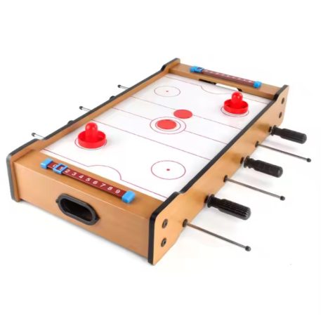 Mama Kiddies 2 az 1-ben fa asztali foci és léghoki