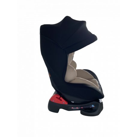 Mama Kiddies Baby Armand biztonsági autósülés (0-18 kg) bézs-szürke-fekete színben ajándék napvédővel