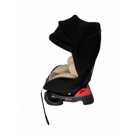 Mama Kiddies Baby Armand biztonsági autósülés (0-18 kg) bézs-szürke-fekete színben ajándék napvédővel