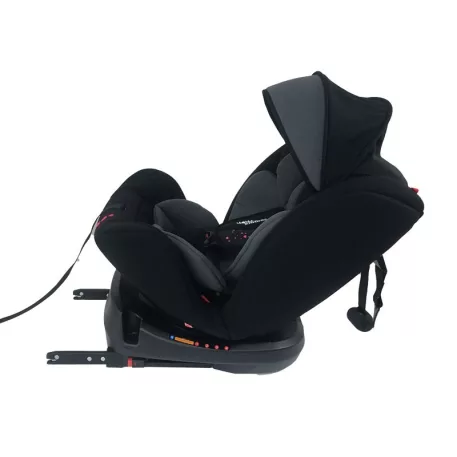 ISOFIX-es 360°-ban forgatható Mama Kiddies Rolling Safari biztonsági autósülés (0-36 kg) Princess mintával + ajándékok