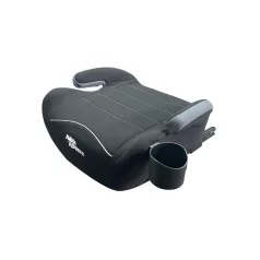  Mama Kiddies® Smart i-Size ISOFIX-es ülésmagasító 125–150 cm + ajándék pohártartó – fekete színben