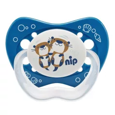   NIP Life szilikon játszócumi 0-6 hónapos korig 2db-os - fiús