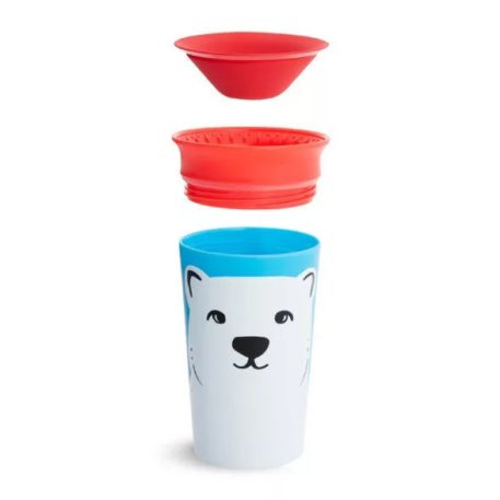 Munchkin Miracle 360 itatópohár 266 ml - Wild love polar