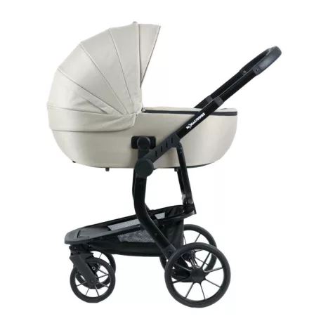 Mama Kiddies Icon bézs babakocsi mózeskosárral