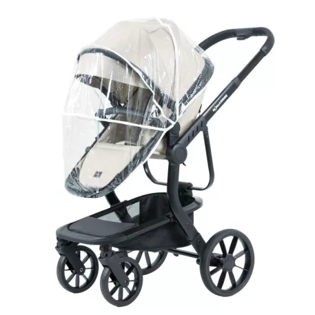 Mama Kiddies Icon babakocsi átlátszó esővédővel felszerelve