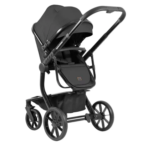 Mama Kiddies Icon fekete sport babakocsi, sportüléssel