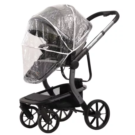 Mama Kiddies Icon babakocsi átlátszó esővédővel felszerelve