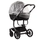 Mama Kiddies Icon 3az1ben multifunkciós babakocsi kiegészítőkkel szürke színben + Ajándék