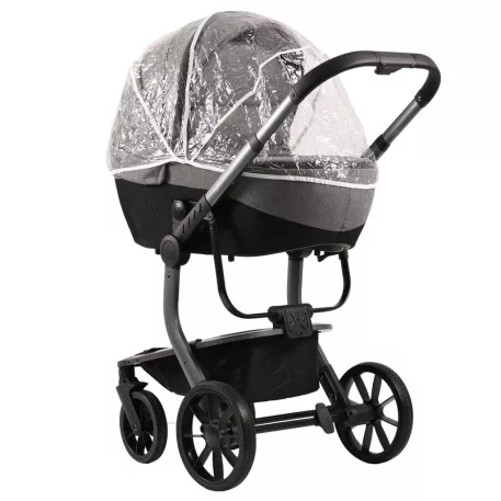 Mama Kiddies Icon babakocsi átlátszó esővédővel felszerelve