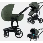 Mama Kiddies® Icon 3 az 1-ben multifunkciós babakocsi kiegészítőkkel zöld színben + Ajándék