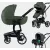 Mama Kiddies® Icon 3 az 1-ben multifunkciós babakocsi kiegészítőkkel zöld színben + Ajándék