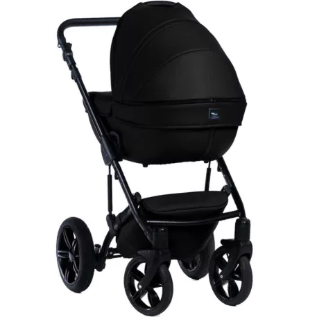 Mama Kiddies Max 500 fekete babakocsi mózeskosárral