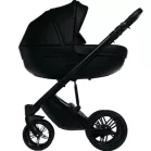 Mama Kiddies Max 500 fekete babakocsi mózeskosárral