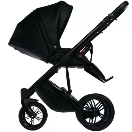Mama Kiddies Max 500 sport babakocsi állítható kupolával fekete színben
