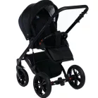 Mama Kiddies Max 500 fekete babakocsi dönthető háttámlával