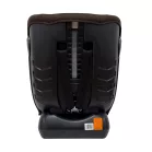 Mama Kiddies Nova Luxe iSize autósülés biztonsági övvel beköthető - barna színben (40-150 cm) + AJÁNDÉK NYAKPÁRNA