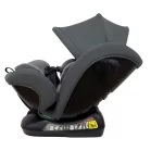 Mama Kiddies Nova Luxe iSize autósülés biztonsági övvel beköthető - sötétszürke színben (40-150 cm) + AJÁNDÉK NYAKPÁRNA