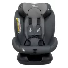 Mama Kiddies Nova Luxe iSize autósülés biztonsági övvel beköthető - sötétszürke színben (40-150 cm) + AJÁNDÉK NYAKPÁRNA