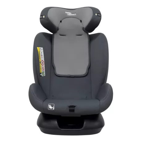 Mama Kiddies Nova Luxe iSize autósülés biztonsági övvel beköthető - világosszürke színben (40-150 cm) + AJÁNDÉK NYAKPÁRNA