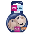 LOVI Dinamikus szilikon cumi PRIME 6-18hó 2db N/B