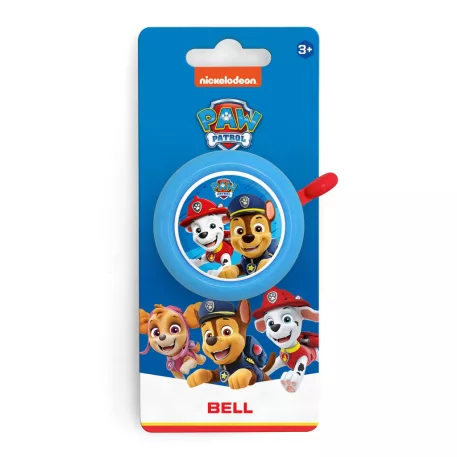 Fém csengő Mancs őrjárat mintával - fiús