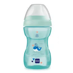 MAM Ivást tanító pohár 270 ml - kék