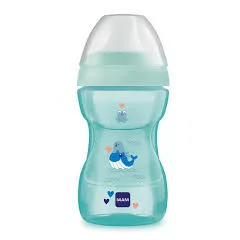 MAM Ivást tanító pohár 270 ml - kék