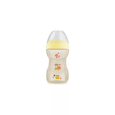 MAM Ivást tanító pohár 270 ml - sárga