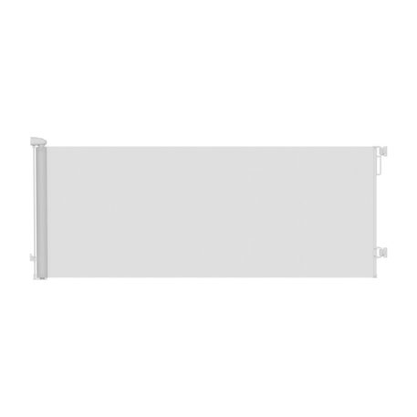 Mama Kiddies Rolling Safe kihúzható biztonsági kapu fehér színben