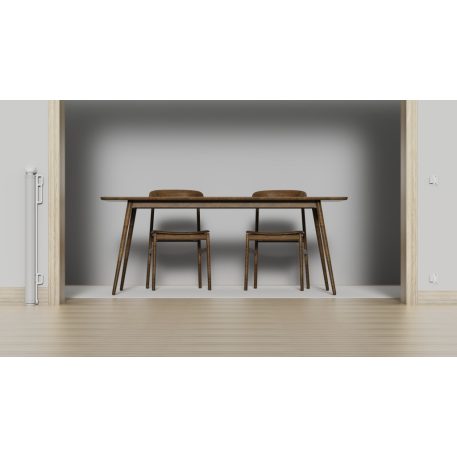 Mama Kiddies Rolling Safe kihúzható biztonsági kapu fehér színben